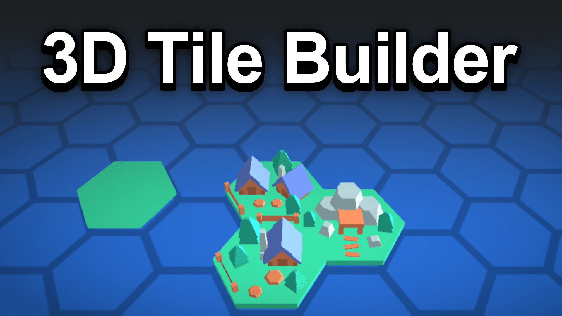 3d tile based city builder a game example from the GDevelop game