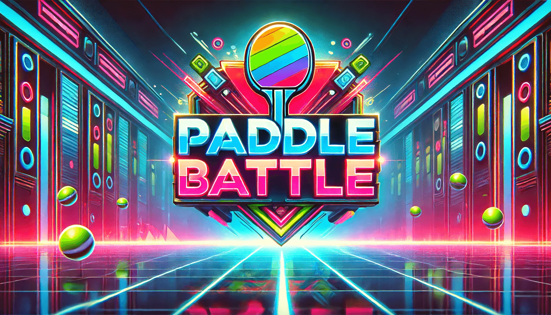 Padlass Computer Game Paddle battle - a game example from the GDevelop game making app | GDevelop