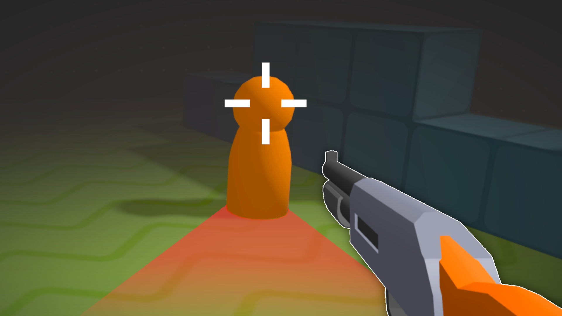 3D FPS Horror game with Gun