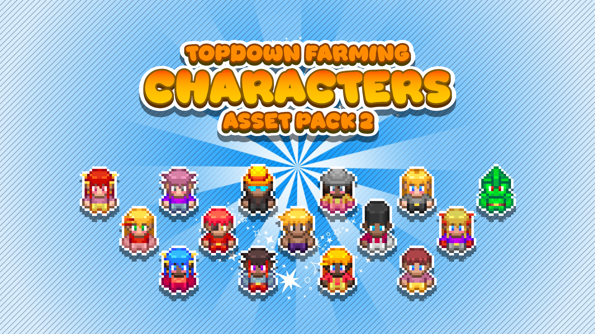 Animated Characters Survivors, een gratis asset pack voor GDevelop ...