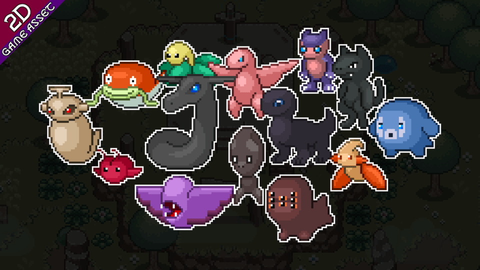 Monster Factory Asset Pack 4 - a premium asset pack to build games with ...