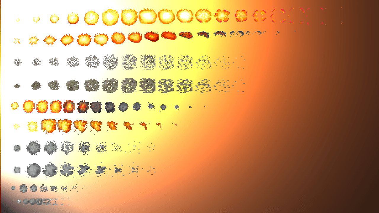 RC Art - Fire Smoke Animations - a premium asset pack to build games ...