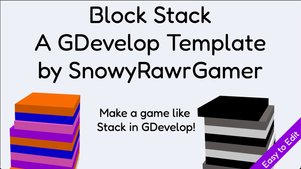 Game examples and Ready-made templates | GDevelop