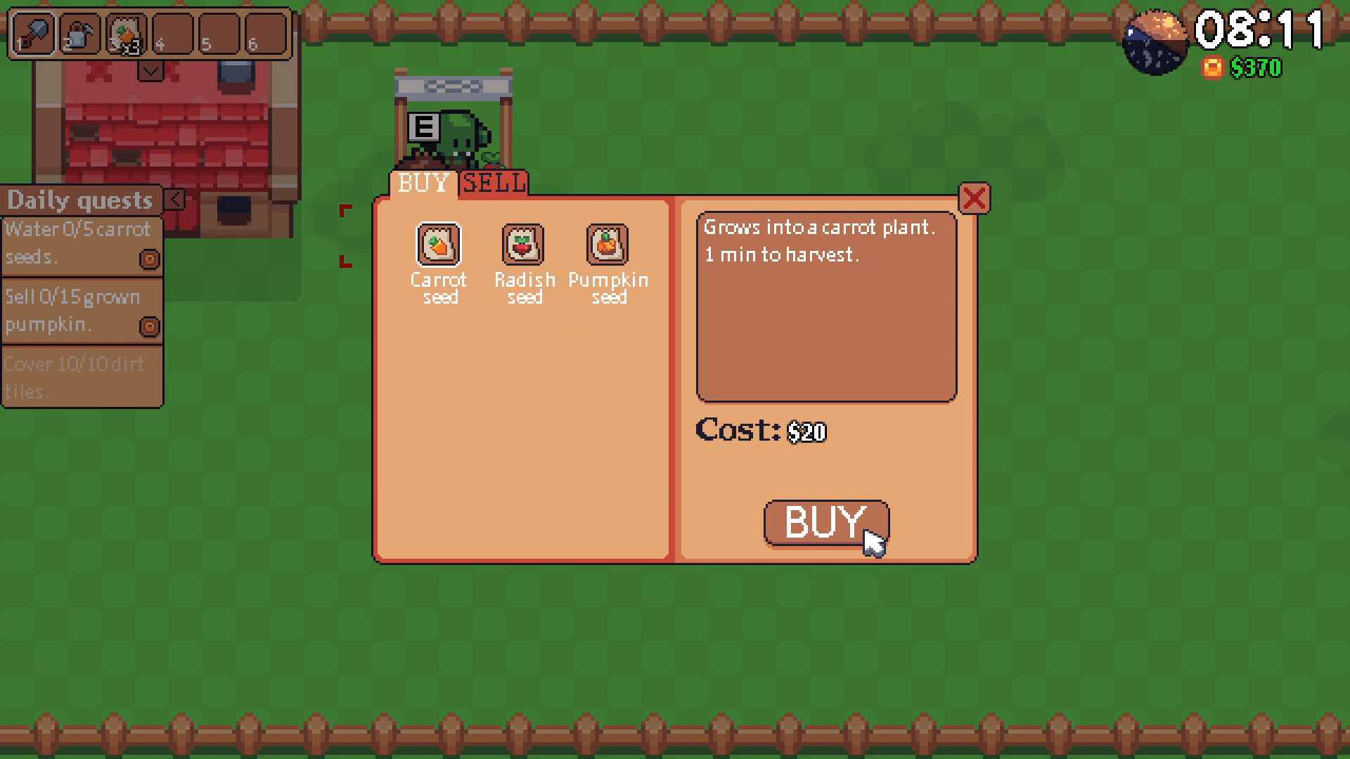 Farming Template - a premium game template for GDevelop. | GDevelop