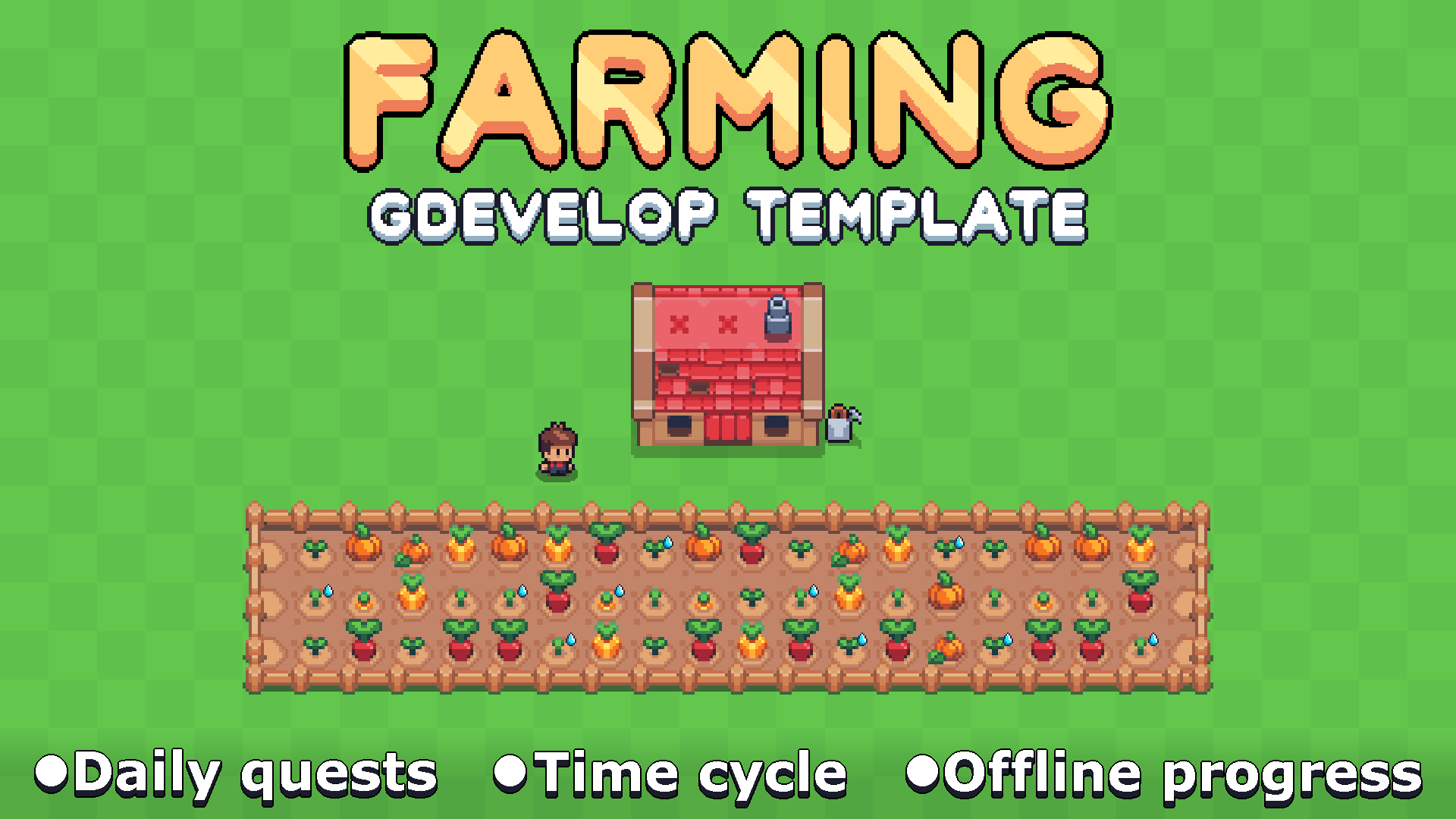 Game examples and Ready-made templates | GDevelop