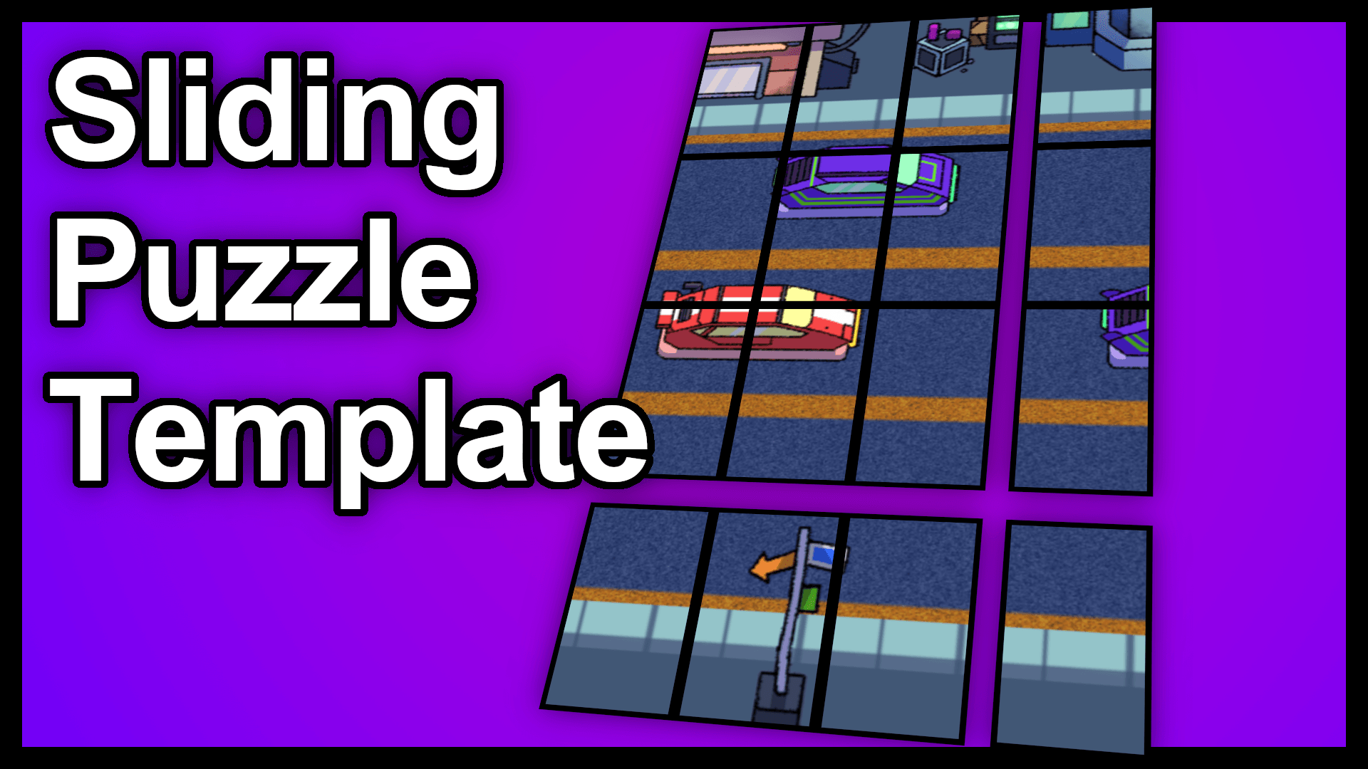 Sliding Puzzle - a premium game template for GDevelop. | GDevelop