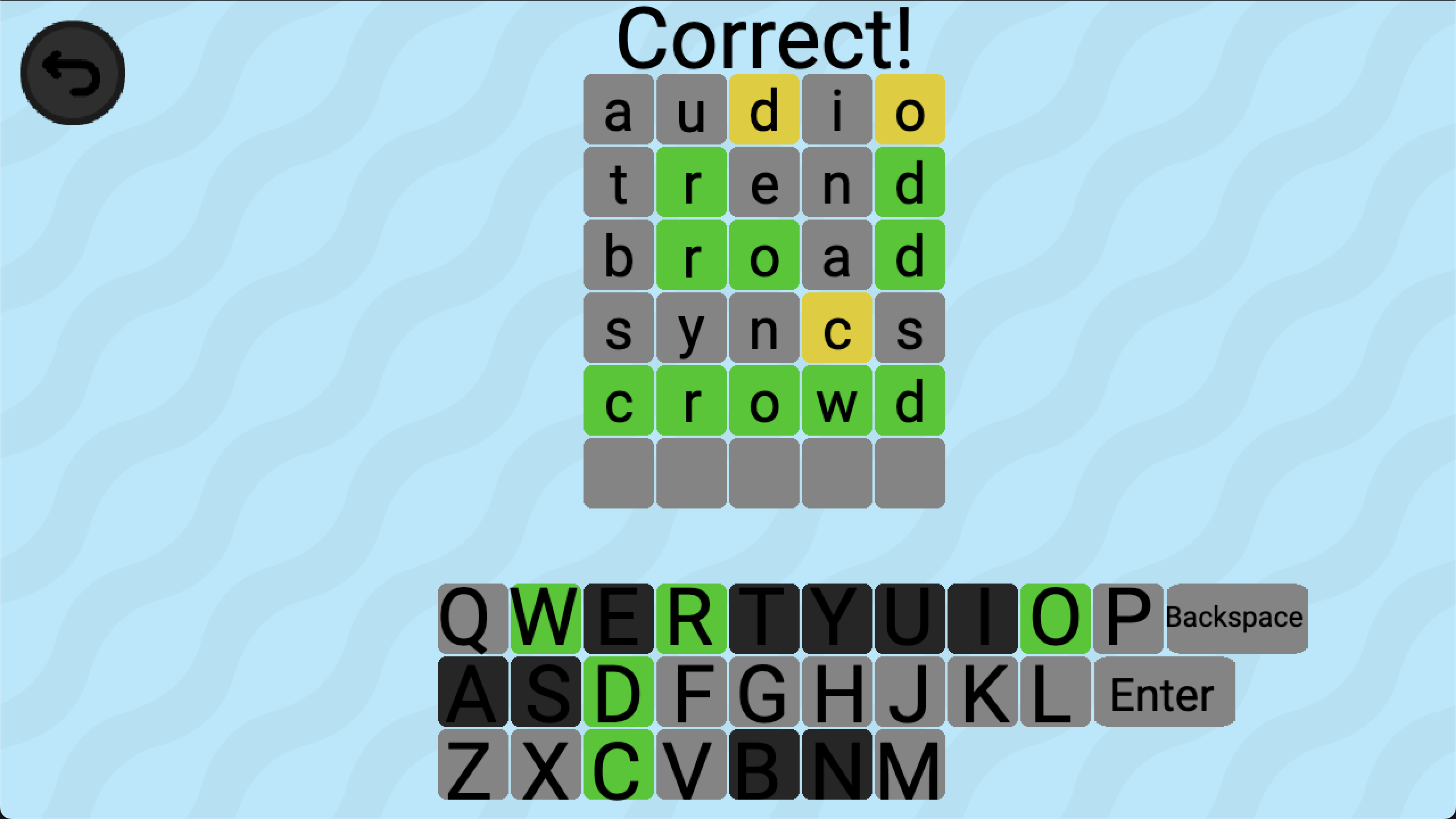 Word Game - a premium game template for GDevelop. | GDevelop